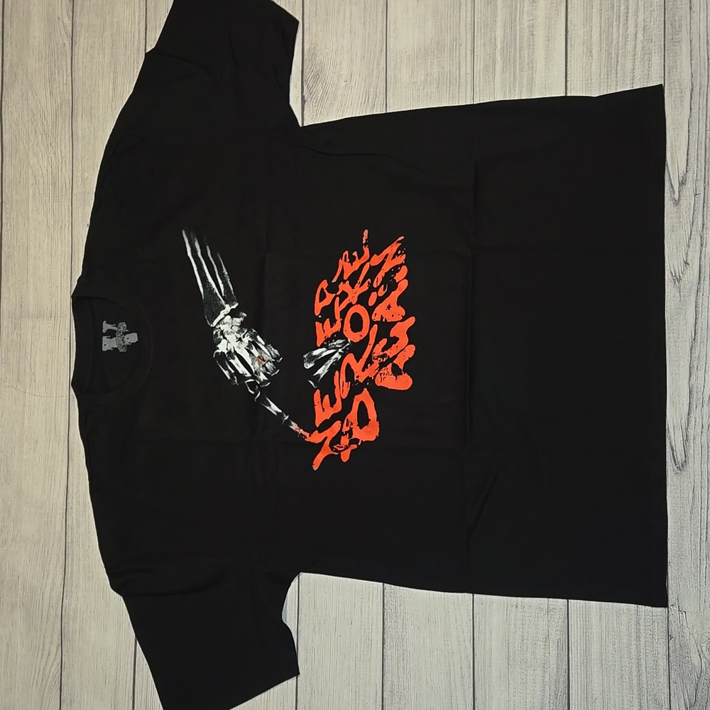 VLONE x Never Broke Again Bones T-Shirt Black Size S NWOT